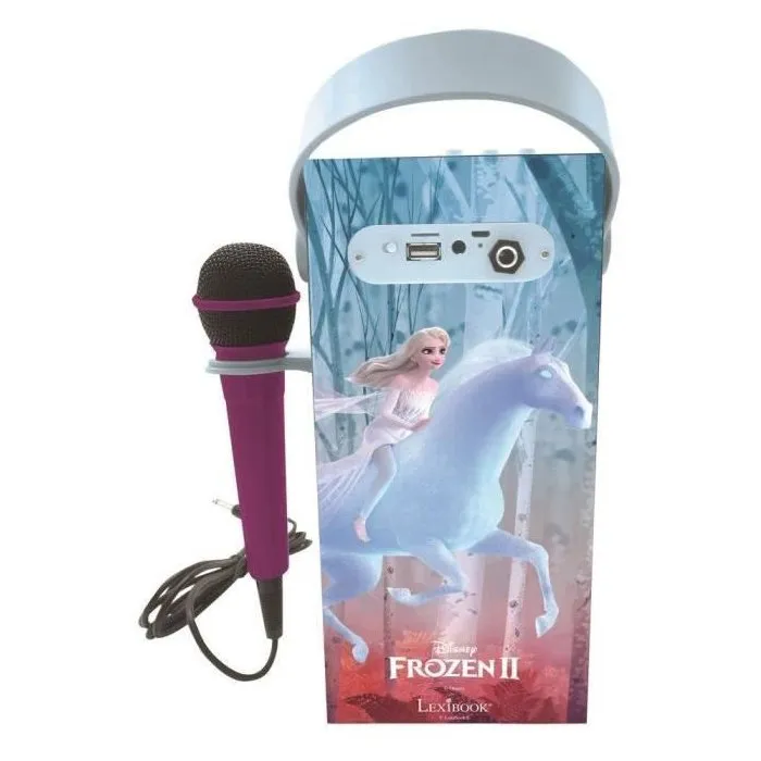 Lexibook THE SNOW QUEEN Altavoz Bluetooth Portátil con Micrófono y Efectos de Luz Lexibook THE SNOW QUEEN Altavoz Bluetooth Portátil con Micrófono y Efectos de Luz