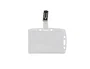 Q-Connect Identificador con pinza metálica uso vertical/horizontal 54x85 mm