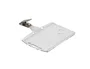 Q-Connect Identificador con pinza metálica uso vertical/horizontal 54x85 mm