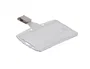 Q-Connect Identificador con pinza metálica uso vertical/horizontal 54x85 mm