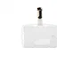 Q-Connect Identificador con pinza metálica uso vertical/horizontal 54x85 mm