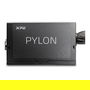 XPG PYLON 750 - Fuente de Alimentación 750W ATX 2.4 80 Plus Bronze, 100-240V, 1 Ventilador de 120mm, Cableado No Modular, Negro (Ref: PYLON 750)