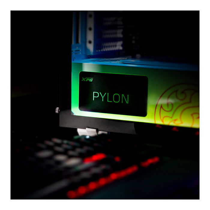 XPG PYLON 750 - Fuente de Alimentación 750W ATX 2.4 80 Plus Bronze, 100-240V, 1 Ventilador de 120mm, Cableado No Modular, Negro (Ref: PYLON 750)