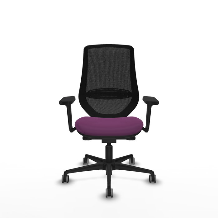 PIQUERAS Y CRESPO Silla de oficina Mardos con mecanismo Sincro/Traslack, Morado y Negro PIQUERAS Y CRESPO Silla de oficina Mardos con mecanismo Sincro/Traslack, Morado y Negro