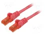 GOOBAY Patch Cord Cat 6 U/UTP 15m Rosa