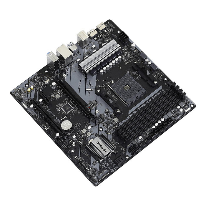 ASRock B550M Phantom Gaming 4 Micro ATX AMD B550 ASRock B550M Phantom Gaming 4 Micro ATX AMD B550