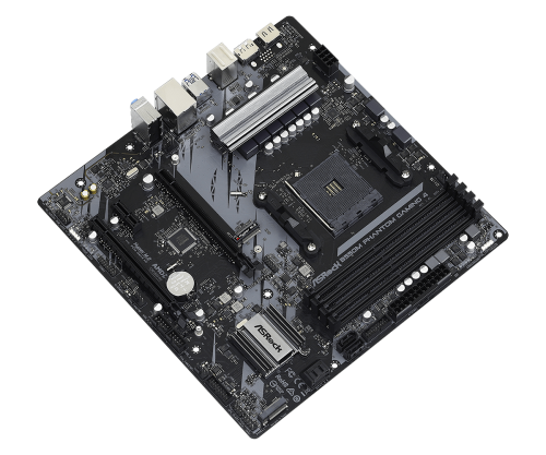 ASRock B550M Phantom Gaming 4 Placa Base AMD B550 Socket AM4 Micro ATX para PC Gaming