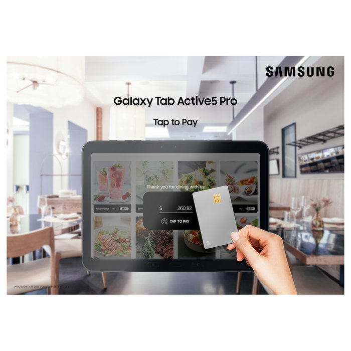 Samsung Galaxy Tab Active 5 Pro X356 10.1" 5G 8GB RAM 256GB Enterprise Edition - Green Samsung Galaxy Tab Active 5 Pro X356 10.1" 5G 8GB RAM 256GB Enterprise Edition - Green