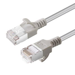 MicroConnect Cable de Red CAT6A U-FTP Slim LSZH 3m Gris
