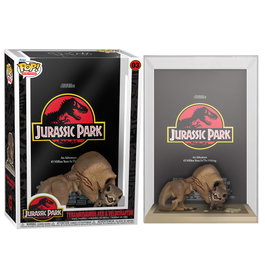 FUNKO Figura POP Movie Poster Jurassic Park Tyrannosaurus Rex and Velociraptor