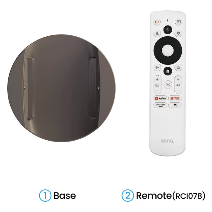 BenQ GV32 Proyector Portátil Full HD con Google TV y Sonido 2.1 canales
