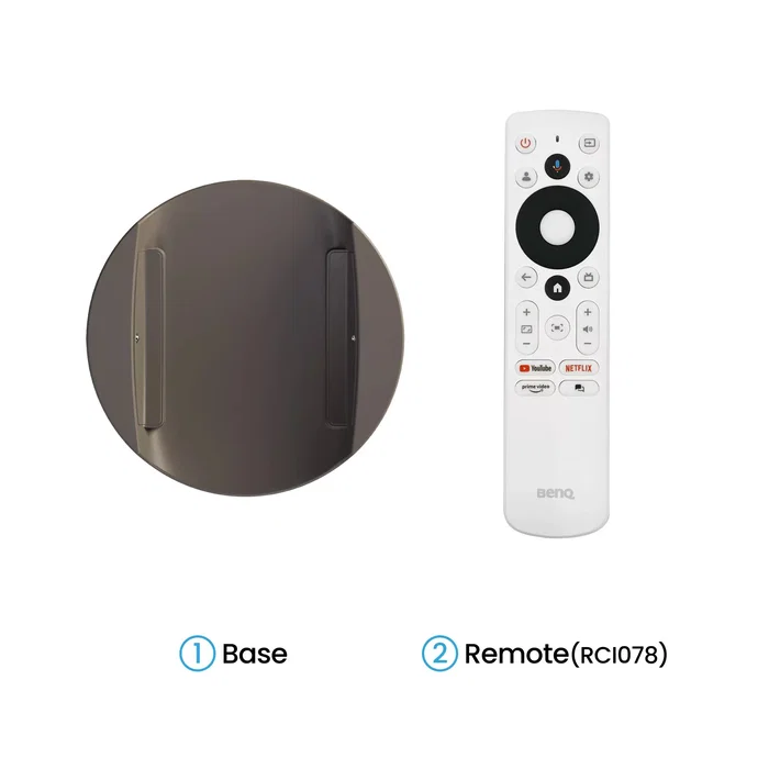 BenQ GV32 Proyector Full HD con Google TV y 500 lúmenes ANSI Blanco