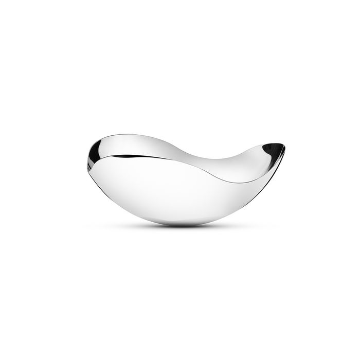 Georg Jensen Bol Bloom Altura 14 cm, 34 cm - Inspirado en pétalos de flor de cerezo Georg Jensen Bol Bloom Altura 14 cm, 34 cm - Inspirado en pétalos de flor de cerezo