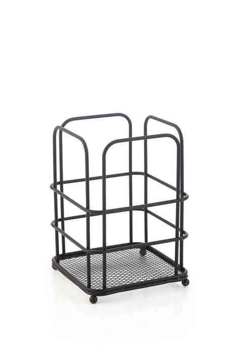 Inde Bote de Utensilios de Metal Basic Confortime, 11.5 cm (Ancho) x 16.3 cm (Alto) x 11.4 cm (Largo), Peso 3.27 kg (12 Unidades)