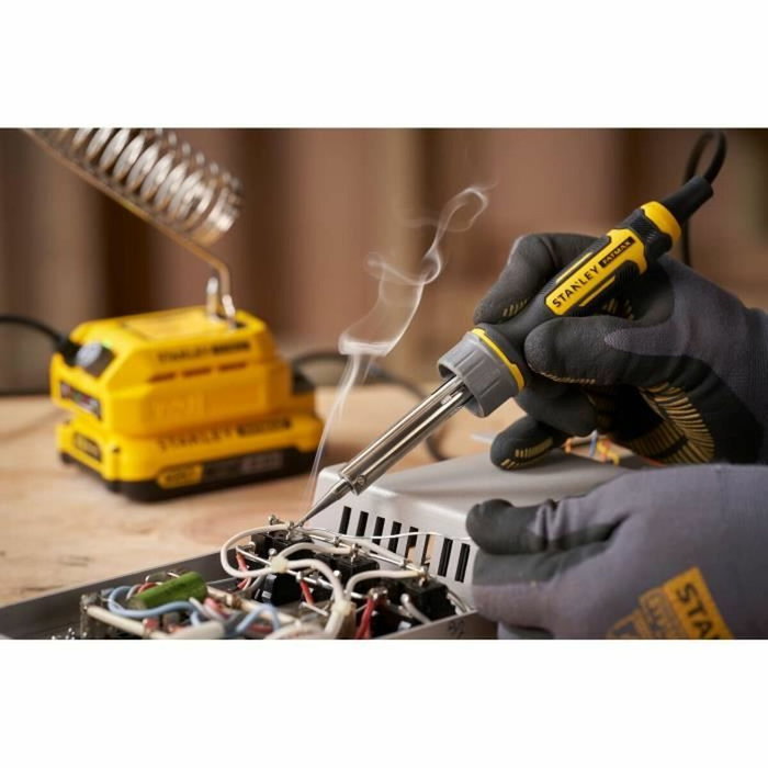 Stanley Fatmax Soldador 18 V - 204 °C a 484 °C - Rango V20 - SFMCE040B-XJ