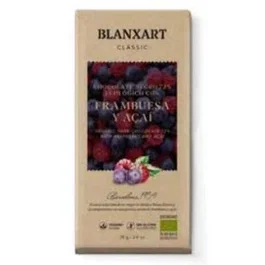Blanxart Chocolate 70% Frambuesa Açaí 75 Gr Eco