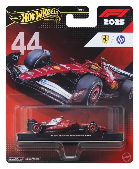 Mattel Hot Wheels Premium Vehículo Die-Cast 1/64 Team Ferrari: Driver 1