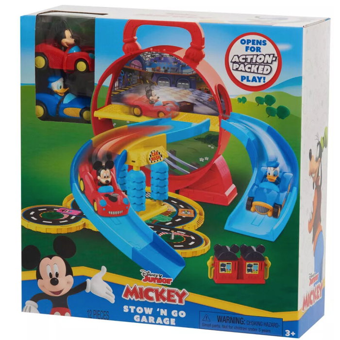 Just Play Garaje Stow N' Go Mickey Mouse Disney Junior