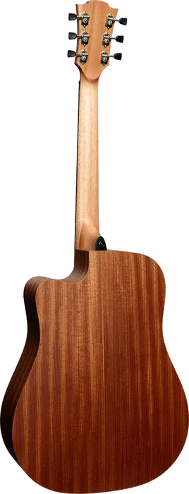 LAG Guitarra Acústica Dreadnought Cutaway Tramontane 70 Natural - Acabado Satinado