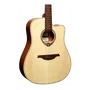LAG Guitarra Acústica Dreadnought Cutaway Tramontane 70 Natural - Acabado Satinado