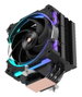 Coolbox H6 Ring ARGB Disipador de CPU Negro