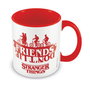 Stranger Things Taza Coloured Inner Friends Don't Lie