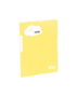 Carchivo Carpeta Solapas Soft 20160120 Polipropileno Amarillo con Goma y Etiqueta Folio