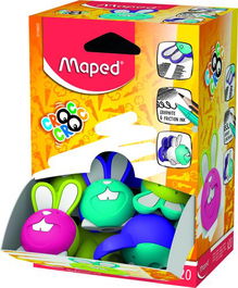 Goma De Borrar Maped Croc Croc Duo Surtido Expositor De 20