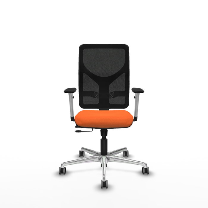 PIQUERAS Y CRESPO Silla de oficina Motilla con mecanismo Sincro/Traslack Naranja y Negro PIQUERAS Y CRESPO Silla de oficina Motilla con mecanismo Sincro/Traslack Naranja y Negro