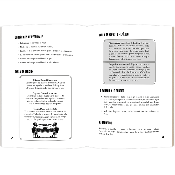 El refugio de Ryhope Cuentos de Ánimas: Cazador de mentiras Juego de rol de terror rural en español