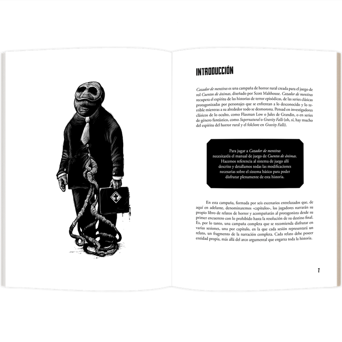 El refugio de Ryhope Cuentos de Ánimas: Cazador de mentiras Juego de rol de terror rural en español