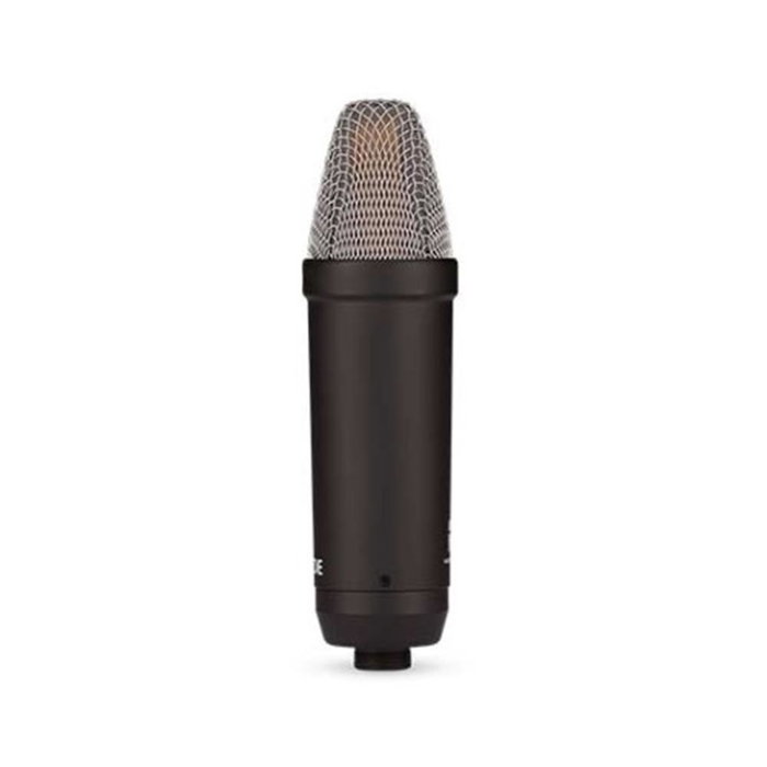 RODE Nt1 Signature Black Micrófono de Condensador de Estudio con Acabado Negro para Voces, Instrumentos, Podcasting y Streaming