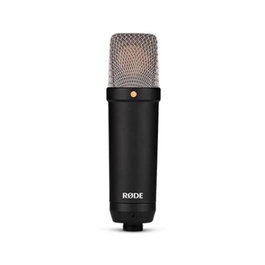 RODE Nt1 Signature Black Micrófono de Condensador de Estudio con Acabado Negro para Voces, Instrumentos, Podcasting y Streaming