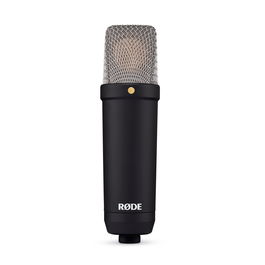 RODE Nt1 Signature Black Micrófono de Condensador de Estudio con Acabado Negro para Voces, Instrumentos, Podcasting y Streaming