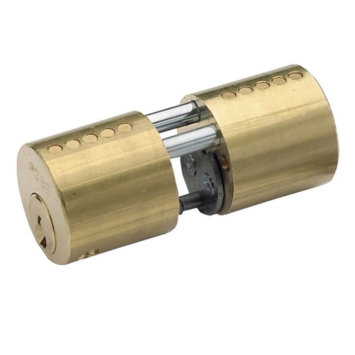 Yale Cilindro Redondo 45A/67 de 30 mm con acabado en latón Yale Cilindro Redondo 45A/67 de 30 mm con acabado en latón
