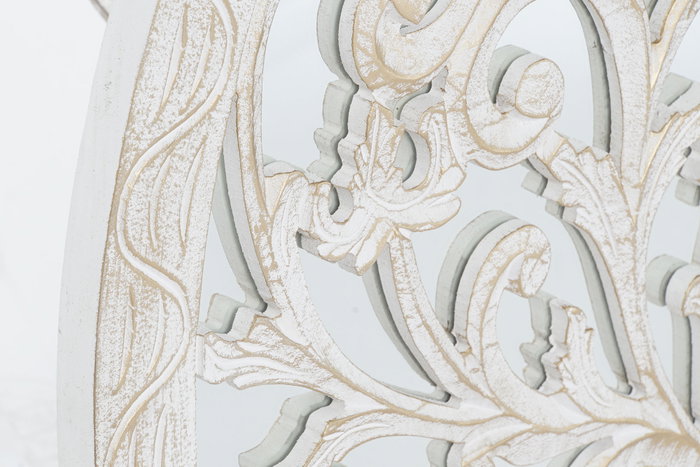 DKD Home Decor Decoración de Pared Árbol Blanco y Dorado con Espejo DKD Home Decor Decoración de Pared Árbol Blanco y Dorado con Espejo