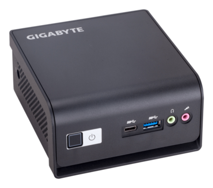 Gigabyte BRIX GB-BMCE-4500C Mini PC Barebone Intel Celeron N4500 Negro Gigabyte BRIX GB-BMCE-4500C Mini PC Barebone Intel Celeron N4500 Negro