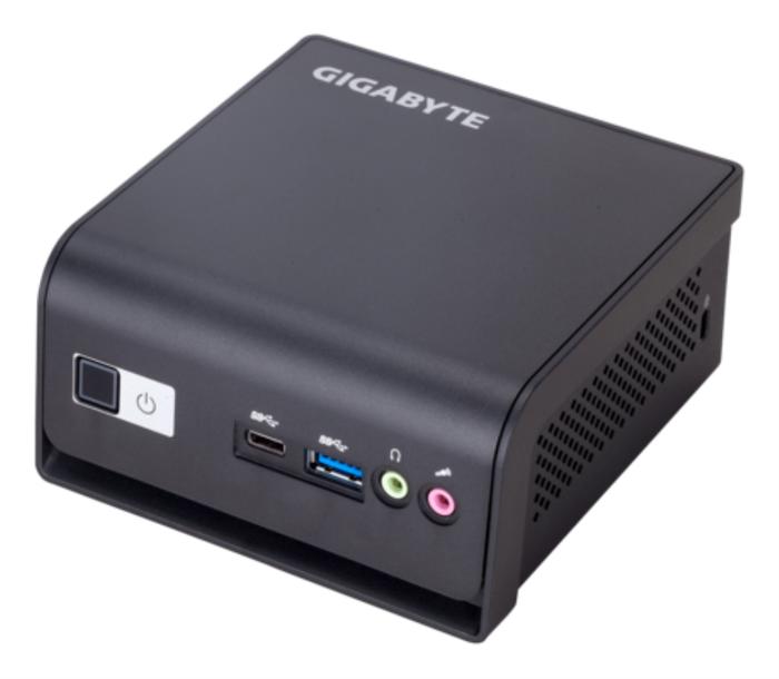 Gigabyte BRIX GB-BMCE-4500C Mini PC Barebone Intel Celeron N4500 Negro Gigabyte BRIX GB-BMCE-4500C Mini PC Barebone Intel Celeron N4500 Negro