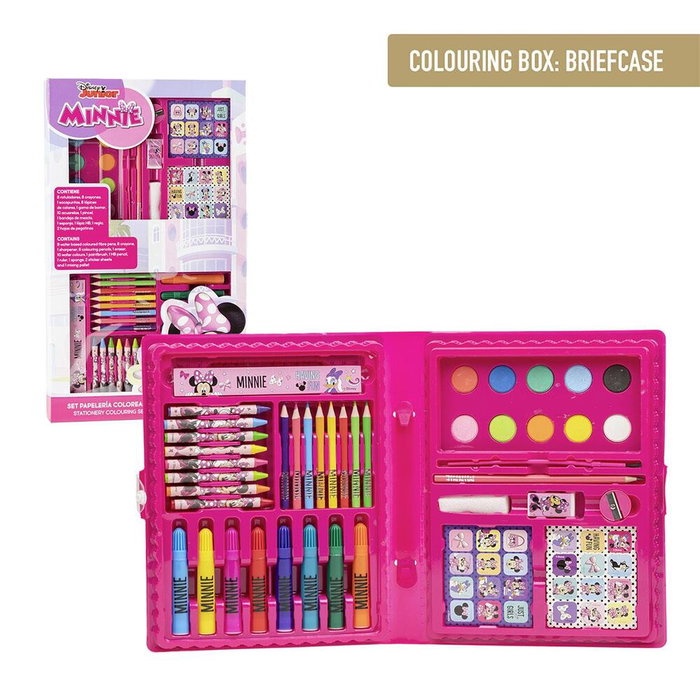 Cerdá Set Papeleria Coloreable Minnie Disney
