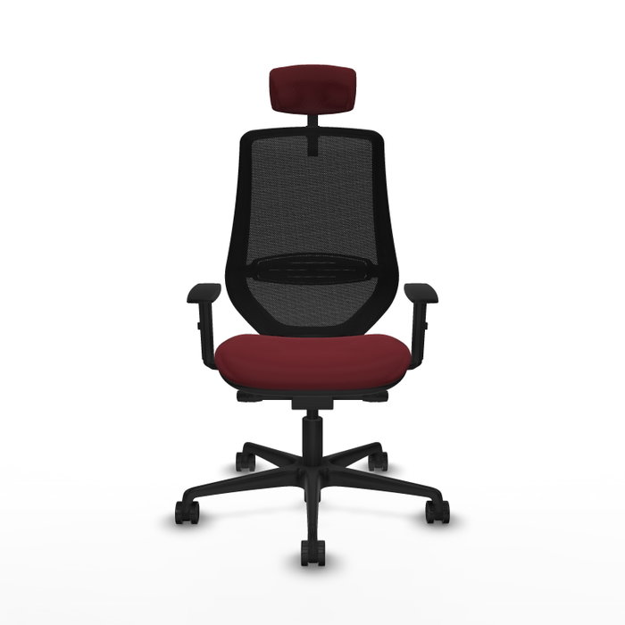 PIQUERAS Y CRESPO Silla de oficina Mardos con mecanismo Sincro/Traslack, Granate y Negro PIQUERAS Y CRESPO Silla de oficina Mardos con mecanismo Sincro/Traslack, Granate y Negro