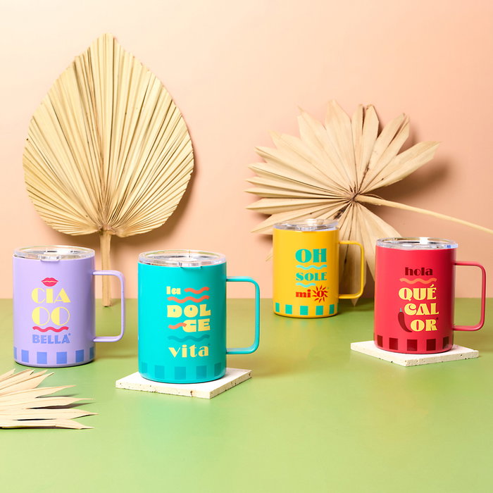 Cook Concept Mug Metal Dolce Vita 420 Ml Cook Concept Mug Metal Dolce Vita 420 Ml