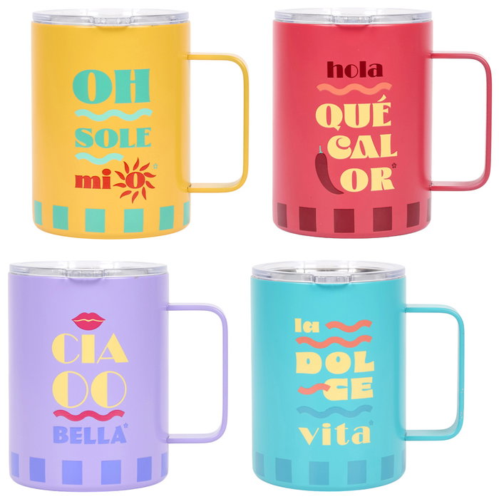 Cook Concept Mug Metal Dolce Vita 420 Ml Cook Concept Mug Metal Dolce Vita 420 Ml