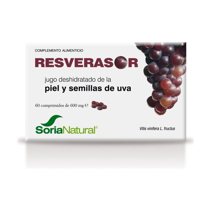 Soria Natural Resverasor 600 mg 60 Comprimidos