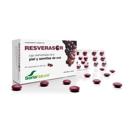 Soria Natural Resverasor 600 mg 60 Cápsulas - Complemento Alimenticio Antioxidante