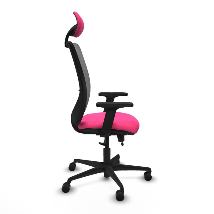 PIQUERAS Y CRESPO Silla de oficina Zulema Rosa y Gris PIQUERAS Y CRESPO Silla de oficina Zulema Rosa y Gris
