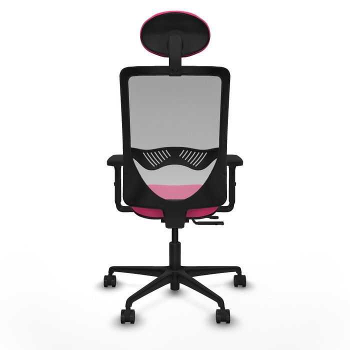 PIQUERAS Y CRESPO Silla de oficina Zulema Rosa y Gris PIQUERAS Y CRESPO Silla de oficina Zulema Rosa y Gris