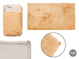 Giftdecor Alfombra Rabbit 50 cm x 80 cm Marron (Set de 6)