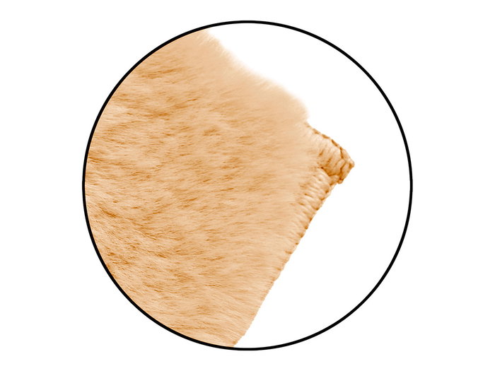 Giftdecor Alfombra Rabbit 50 cm x 80 cm Marron (Set de 6)