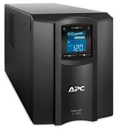 APC SMC1000IC Smart-UPS Tower 1000VA/600W SAI Línea Interactiva con AVR, SmartConnect, LCD y 8 Salidas