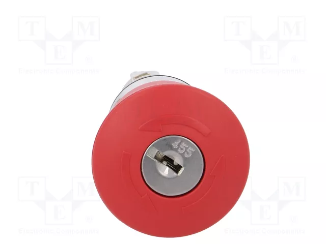 SIEMENS Interruptor de seguridad con llave 22mm Rojo